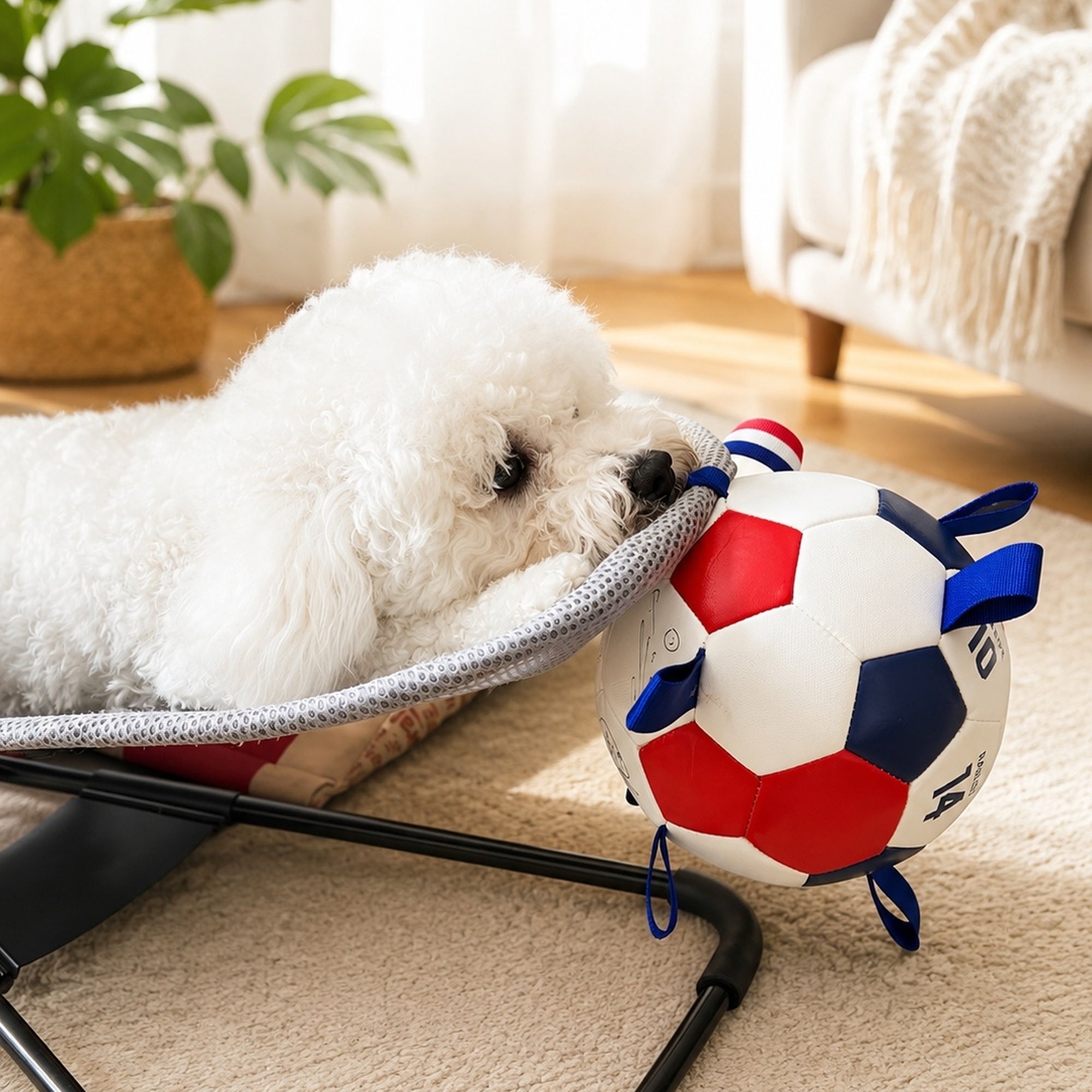 FIFA World Cup™ Official Licensed France National Team Pet Soccer Ball