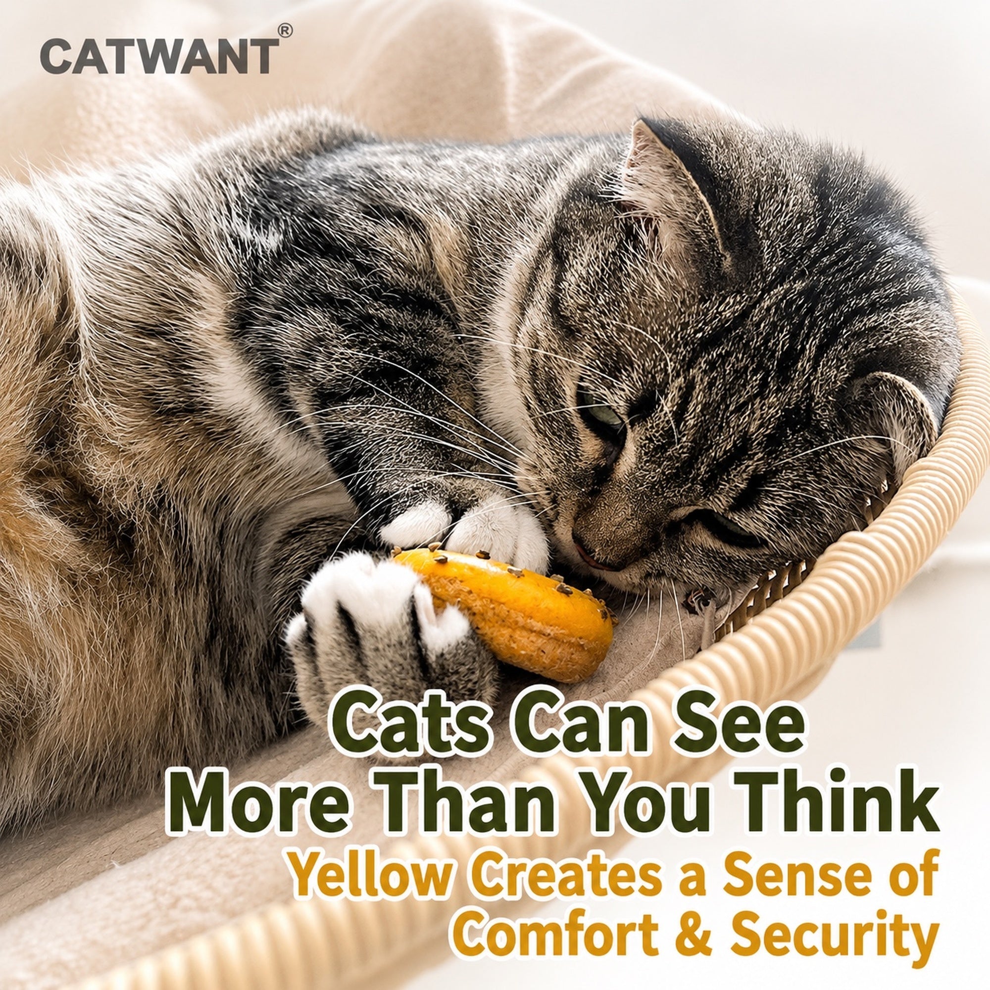 CATWANT Sweet Treats Donut Cat Toy - 4 Flavors Pack of 12